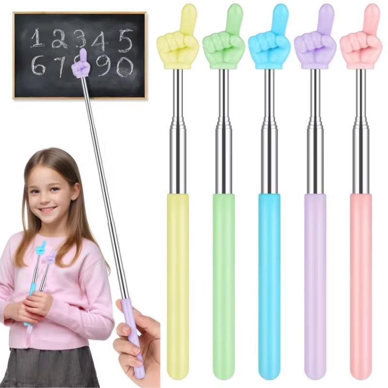 Fishing Rod Telescopic - Creative Stainless Steel Teaching Pointer Telescopic