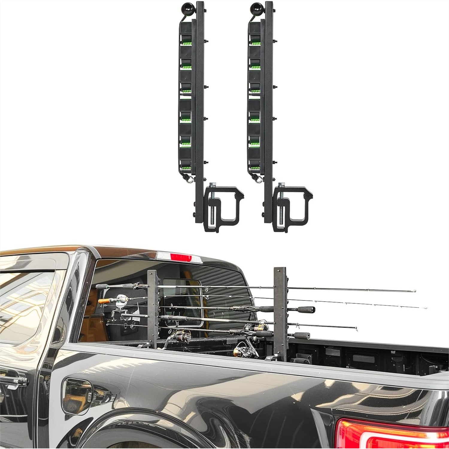 Fishing Rod Boat - JOYTUTUS Truck Bed Fishing Rod Holder,