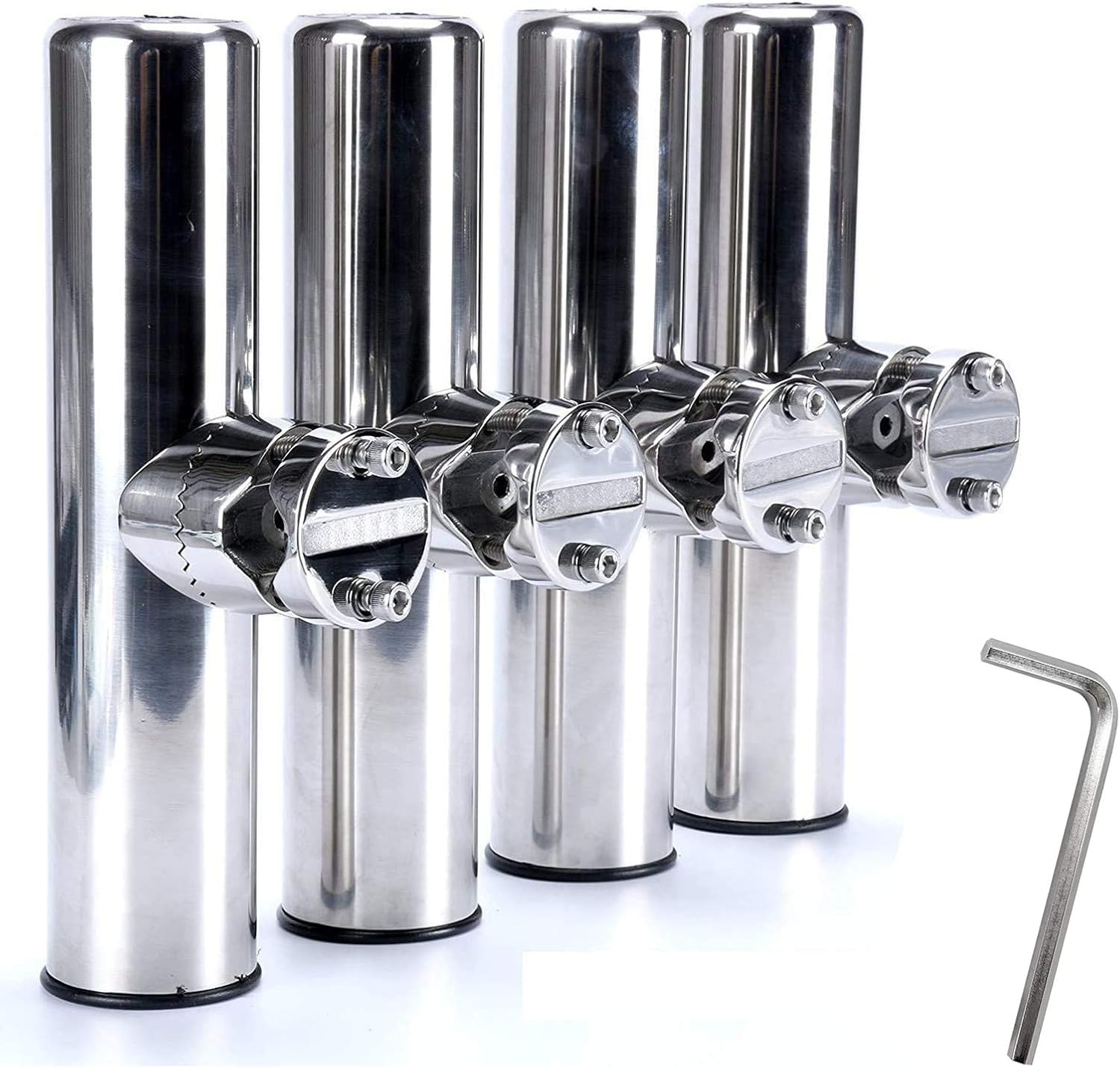 Stainless Clamp Rod Holder Ste - Fishing Rod Holder บทวิจารณ์และราคา
