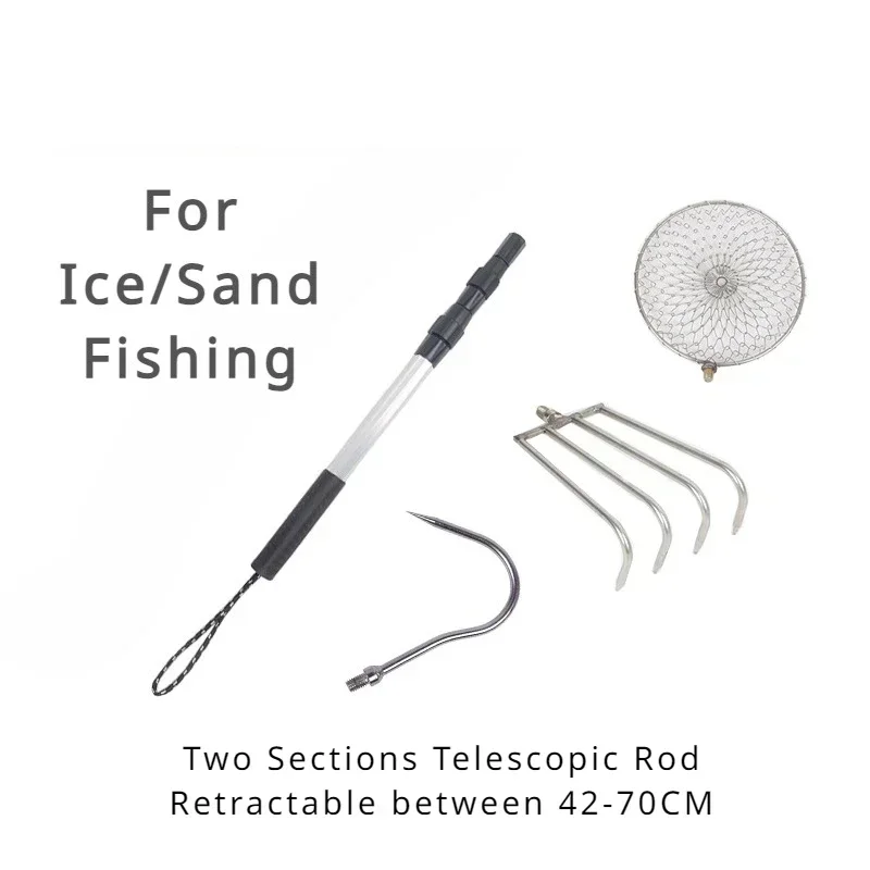 Stainless Steel Telescopic Rod - Fishing Rod Ice บทวิจารณ์และราคา