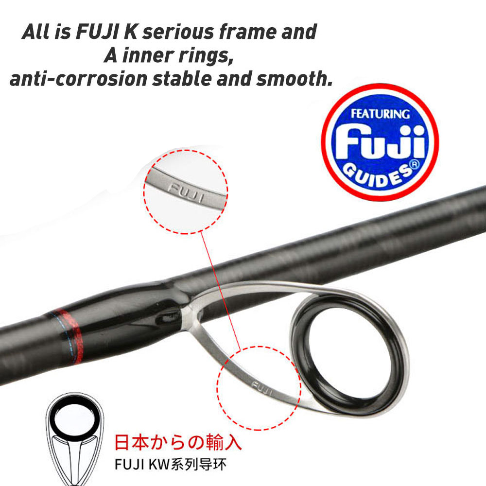 2.59m ML M Egging fishing rod  - Fishing Rod Surf บทวิจารณ์และราคา