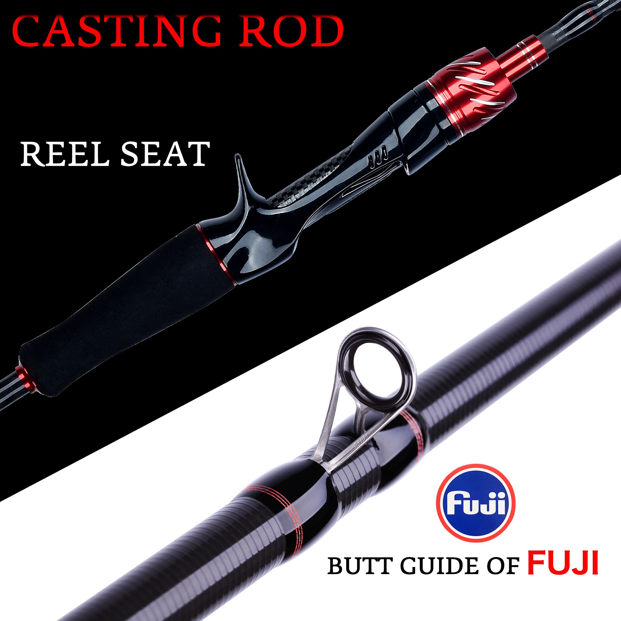 BIUTIFU Traveller Spinning Cas - Fishing Rod Surf บทวิจารณ์และราคา