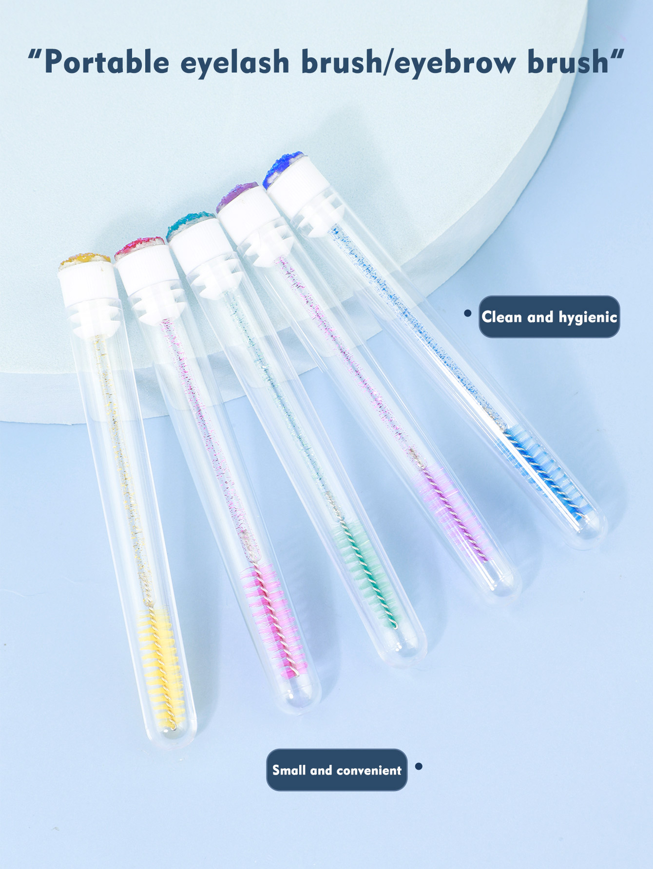 5/10Pcs Portable Makeup Mascar - Fishing Rod Travel บทวิจารณ์และราคา