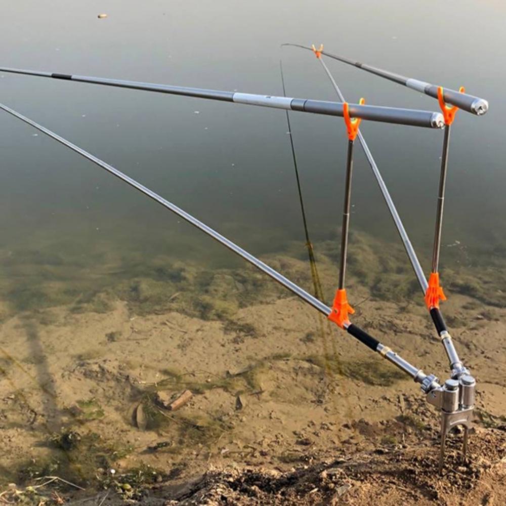Ground Fishing Rod Stand Brack - Fishing Rod Case บทวิจารณ์และราคา