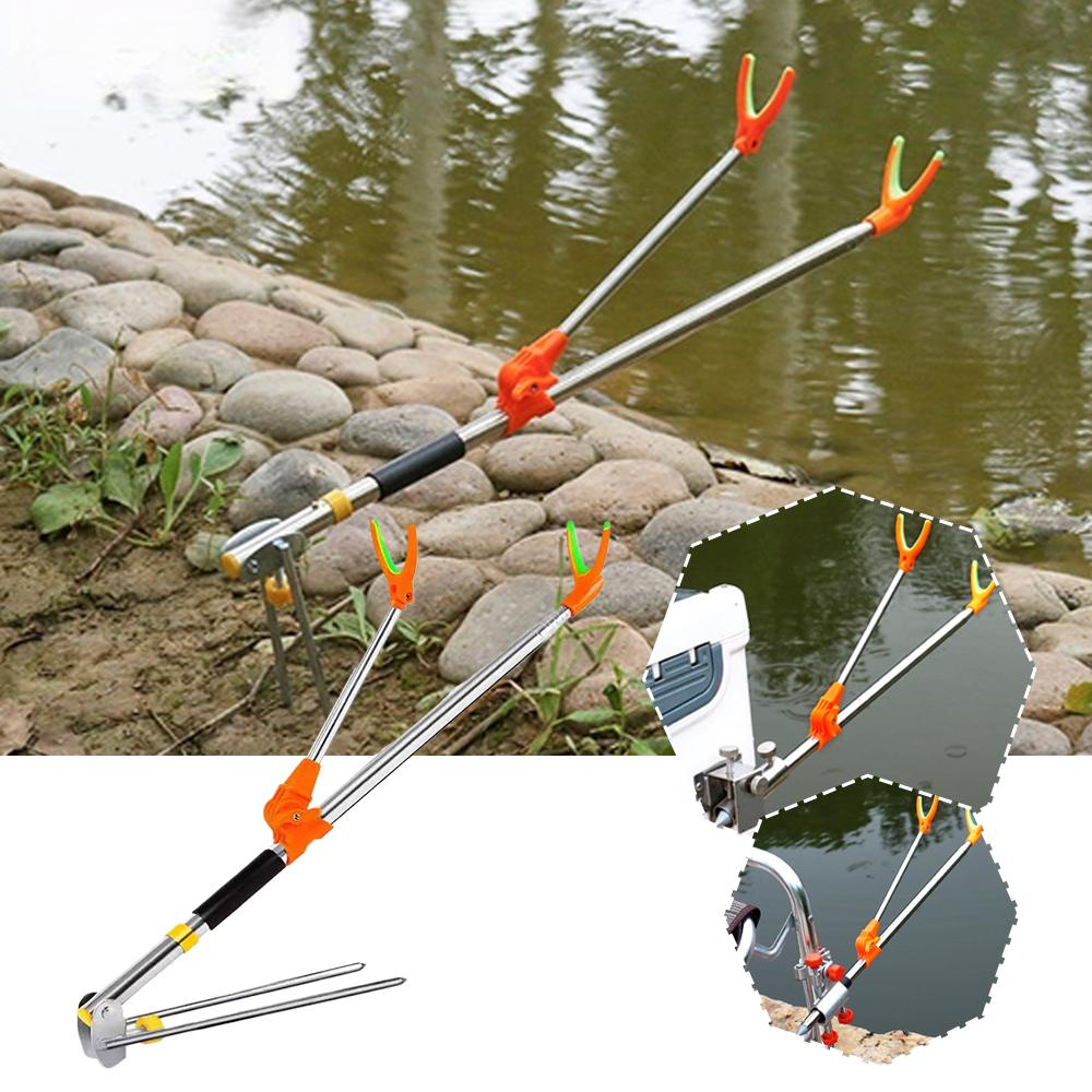 Ground Fishing Rod Stand Brack - Fishing Rod Case บทวิจารณ์และราคา