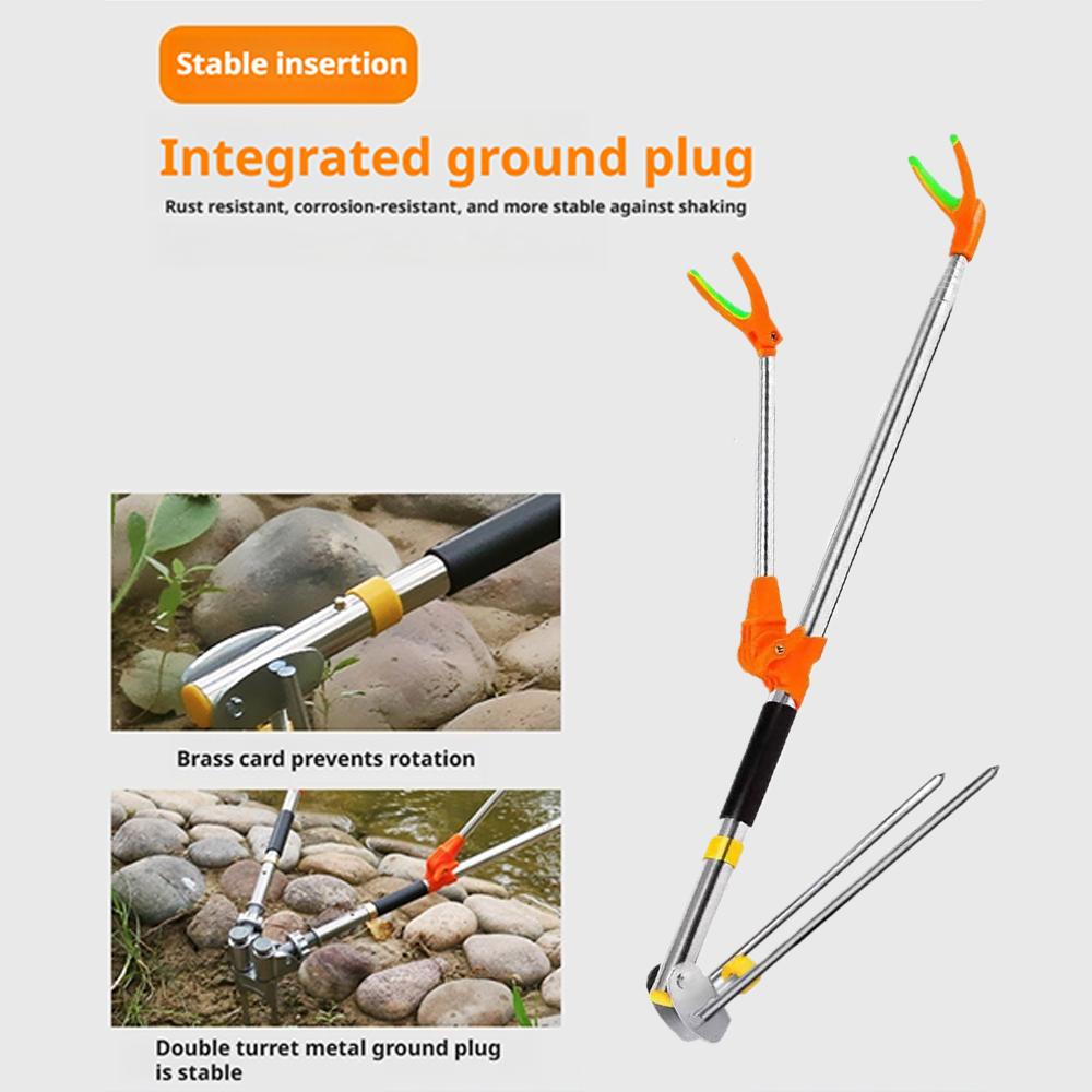 Ground Fishing Rod Stand Brack - Fishing Rod Case บทวิจารณ์และราคา