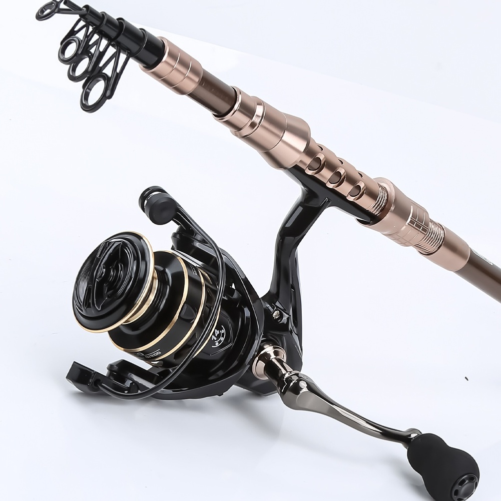 1.8m Carbon Fiber Fishing Rod  - Fishing Rod Combo บทวิจารณ์และราคา