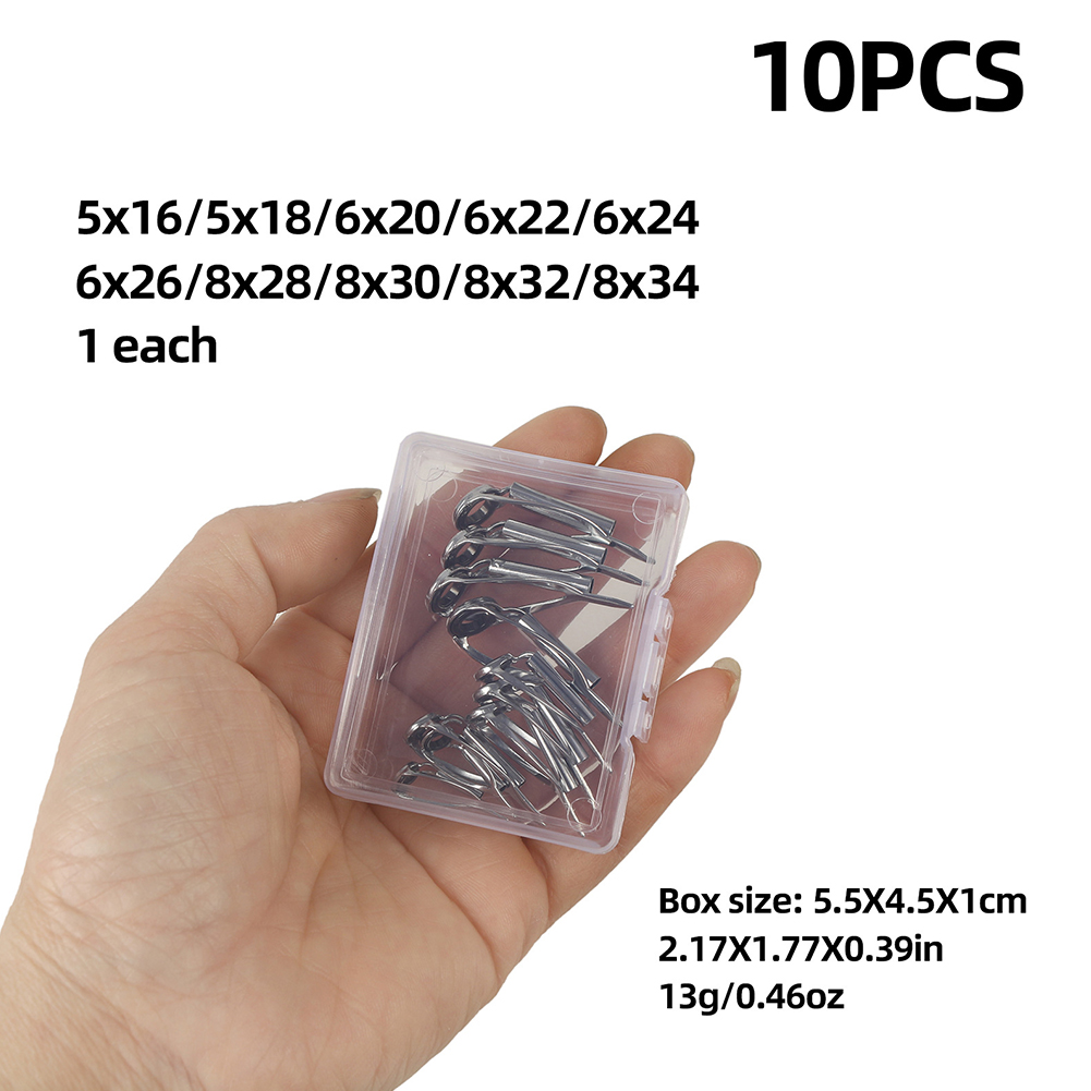 10/40pcs Fishing Rod Guide Rin - Fishing Rod Tip Replacement บทวิจารณ์และราคา