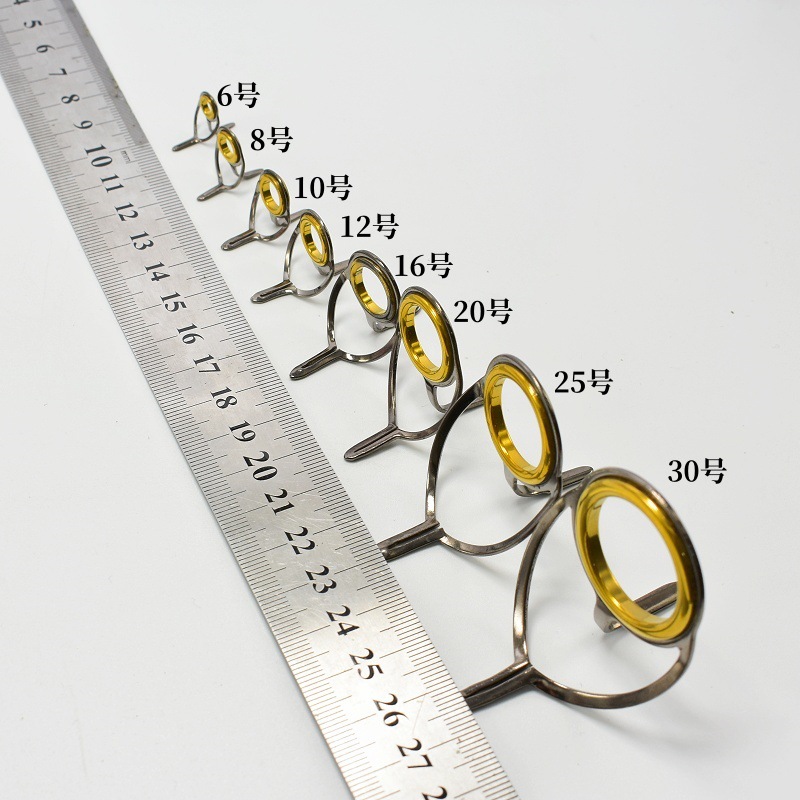 8Pcs Fishing Tackle Stainless  - Fishing Rod Building Kit บทวิจารณ์และราคา