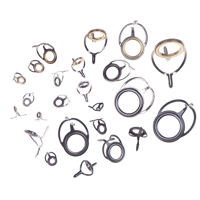 8Pcs Fishing Tackle Stainless  - Fishing Rod Building Kit บทวิจารณ์และราคา