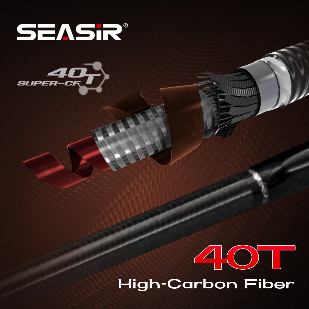 Seasir Salminus XF M/MH Spinin - Fishing Rod Surf บทวิจารณ์และราคา