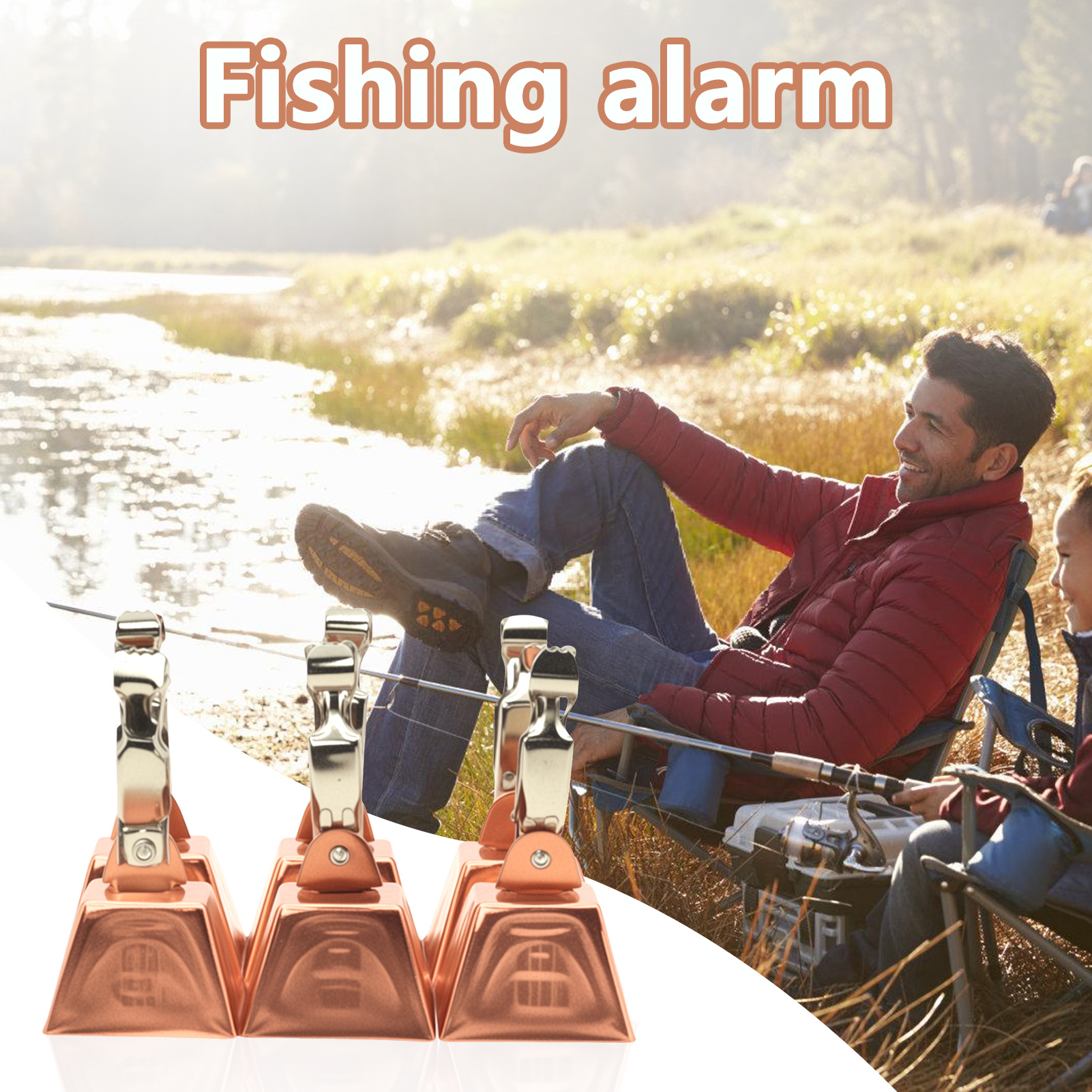 Fishing Bell Alarm Stainless S - Fishing Rod Casting บทวิจารณ์และราคา