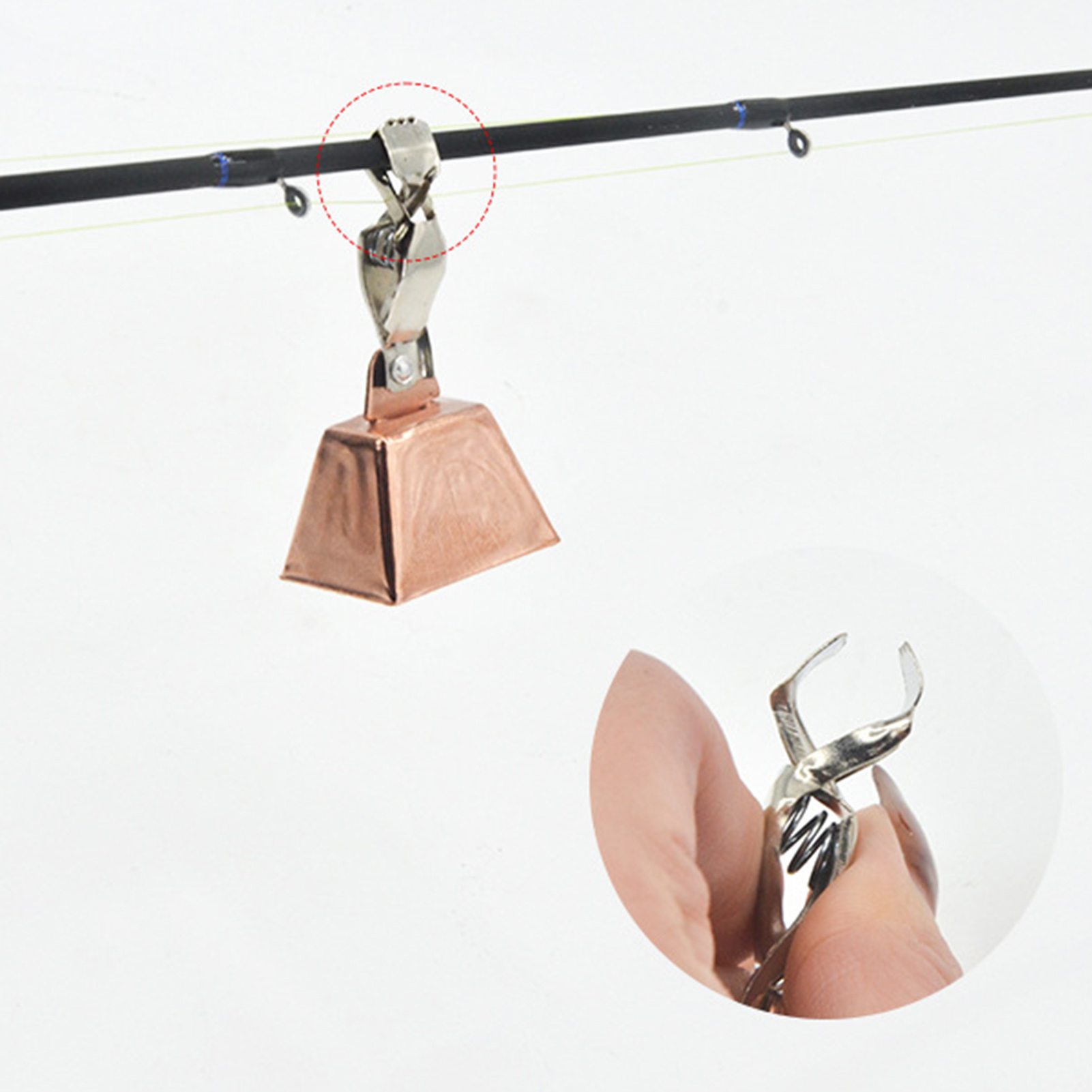Fishing Bell Alarm Stainless S - Fishing Rod Casting บทวิจารณ์และราคา