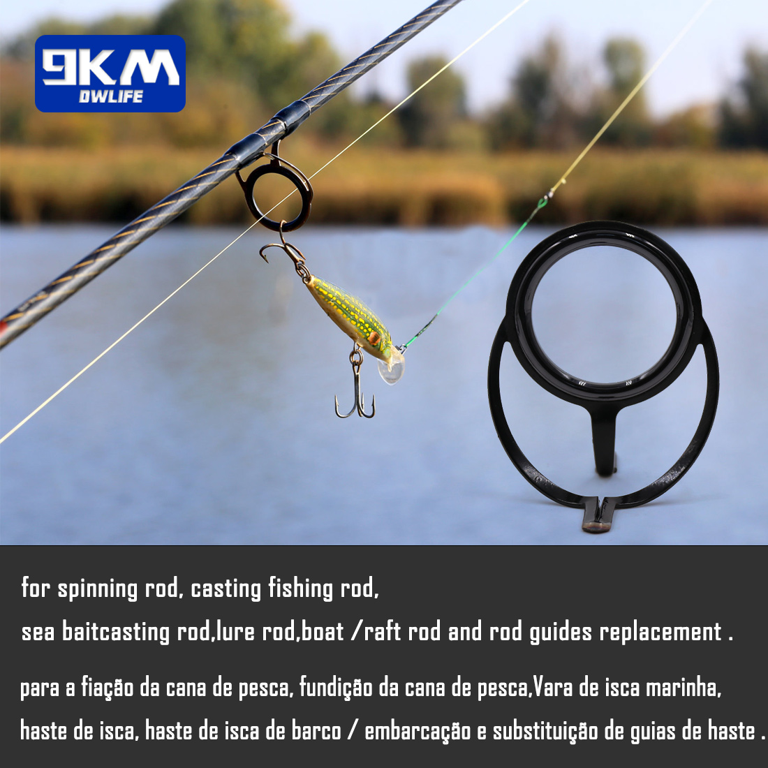 Fishing Rod Repair Kit Spinnin - Fishing Rod Casting บทวิจารณ์และราคา