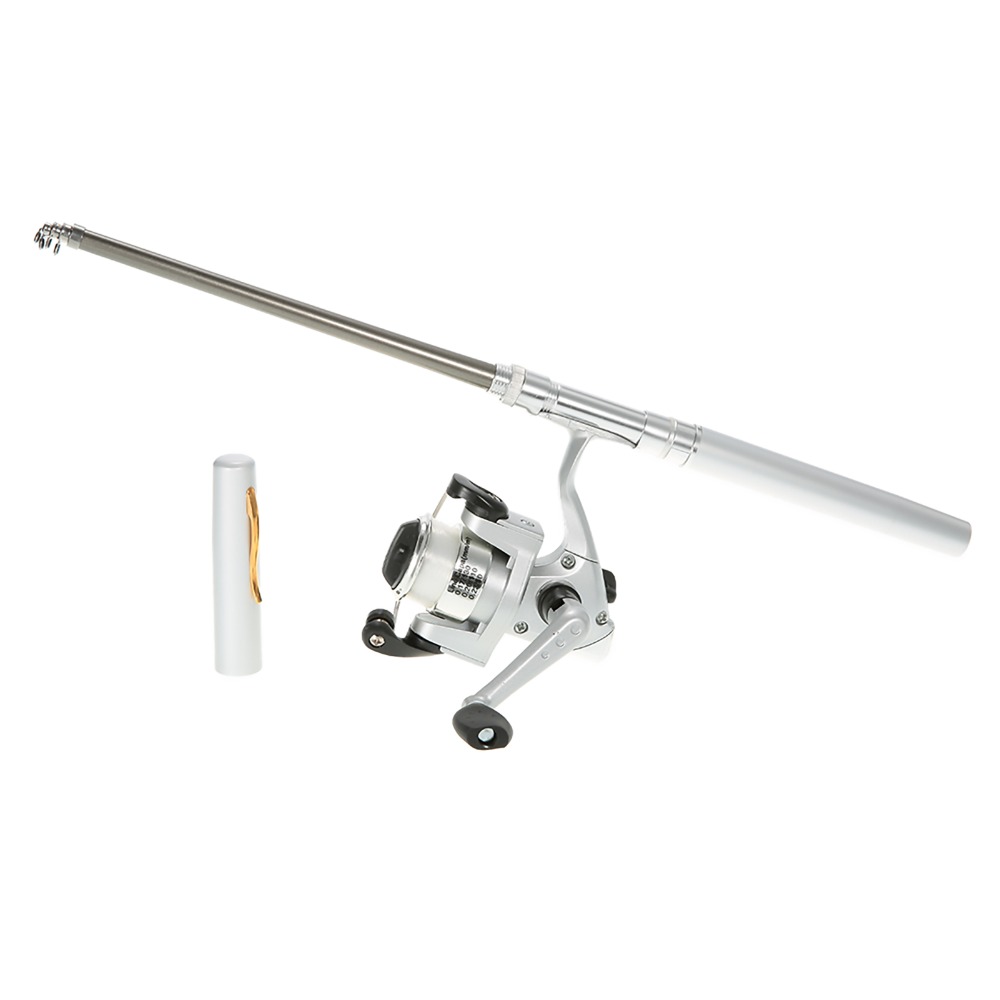 Portable Telescopic Pocket Fis - Fishing Rod Fly บทวิจารณ์และราคา