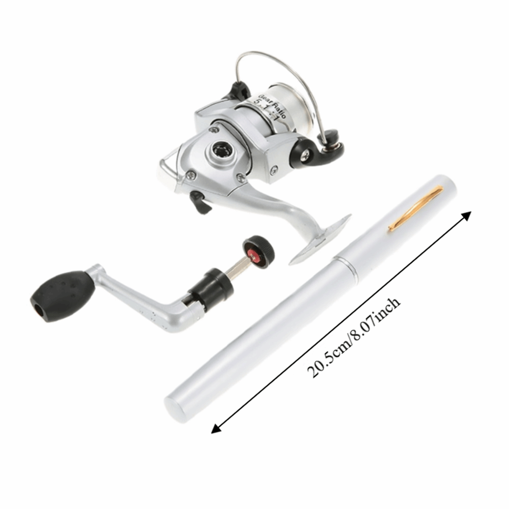 Portable Telescopic Pocket Fis - Fishing Rod Fly บทวิจารณ์และราคา