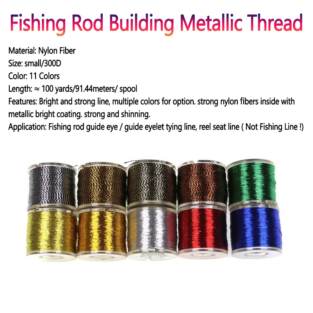 100 yards/Spool Fishing Rod Bu - Fishing Rod Guide Replacement บทวิจารณ์และราคา