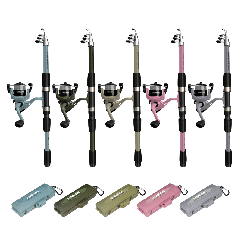 1.65m Super Lightweight Carbon - Fishing Rod Combo บทวิจารณ์และราคา
