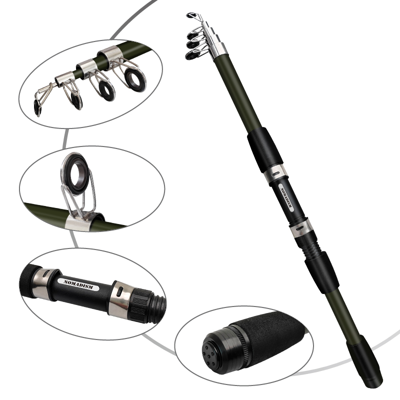 1.65m Super Lightweight Carbon - Fishing Rod Combo บทวิจารณ์และราคา