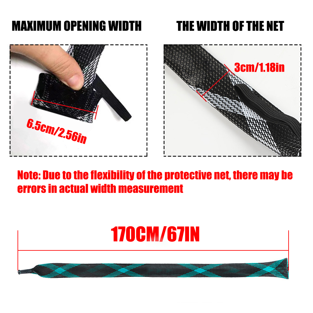 OUYALINE Fishing Rod Protectiv - Fishing Rod Case บทวิจารณ์และราคา