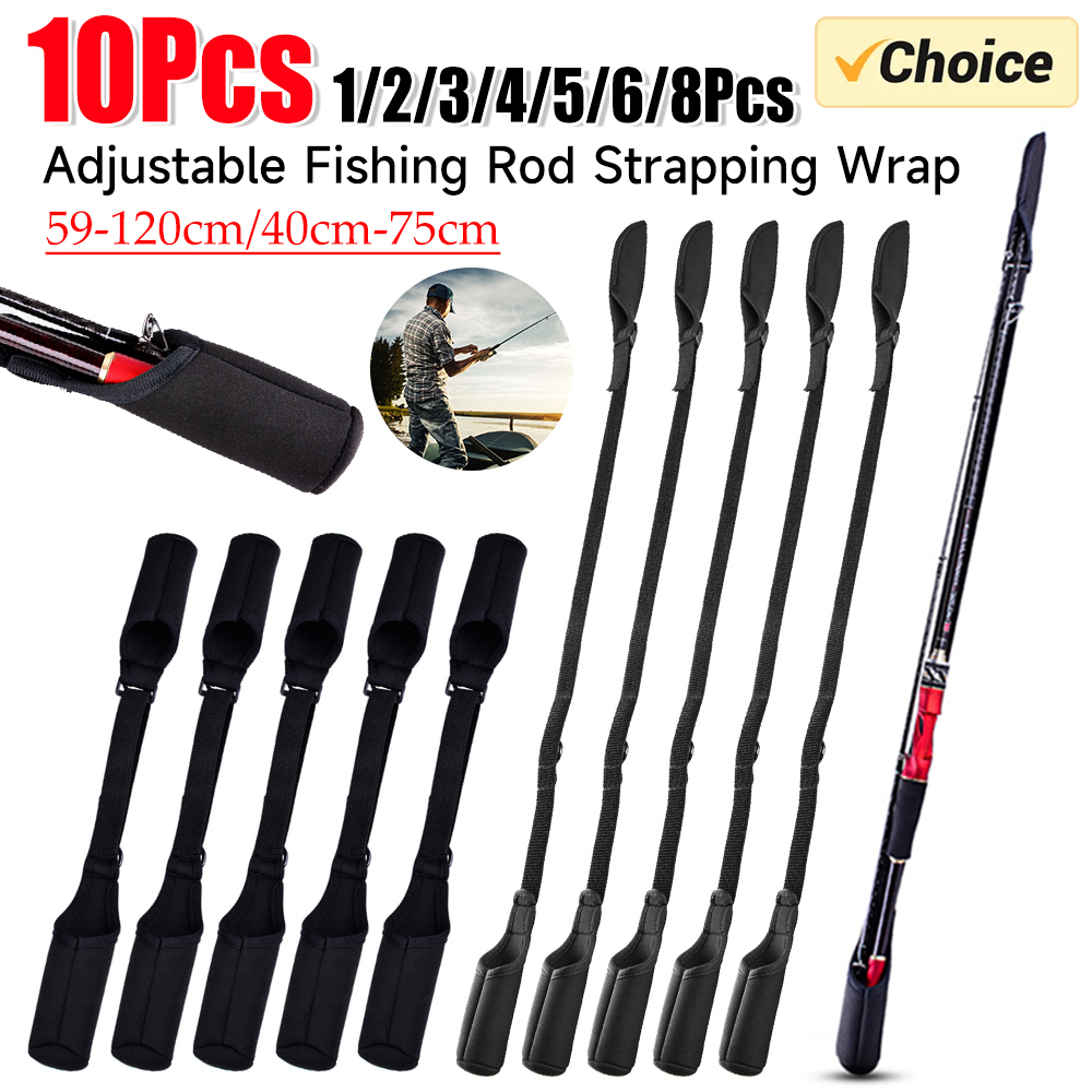 1-10PCS Fishing Rod Socks Srta - Fishing Rod Case บทวิจารณ์และราคา