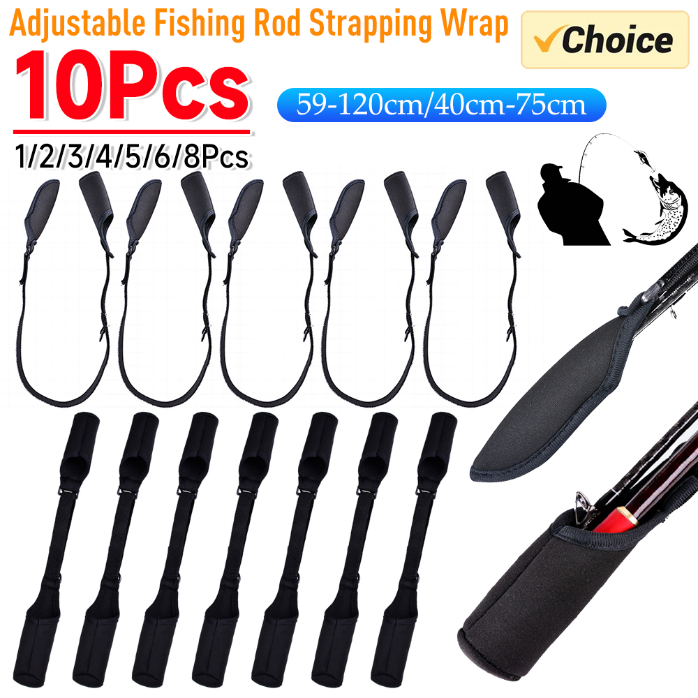 1-10PCS Fishing Rod Socks Srta - Fishing Rod Case บทวิจารณ์และราคา