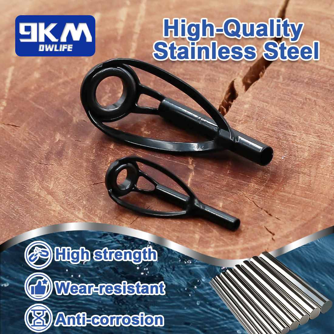 Fishing Rod Guide Tip Repair K - Fishing Rod Tip Replacement บทวิจารณ์และราคา