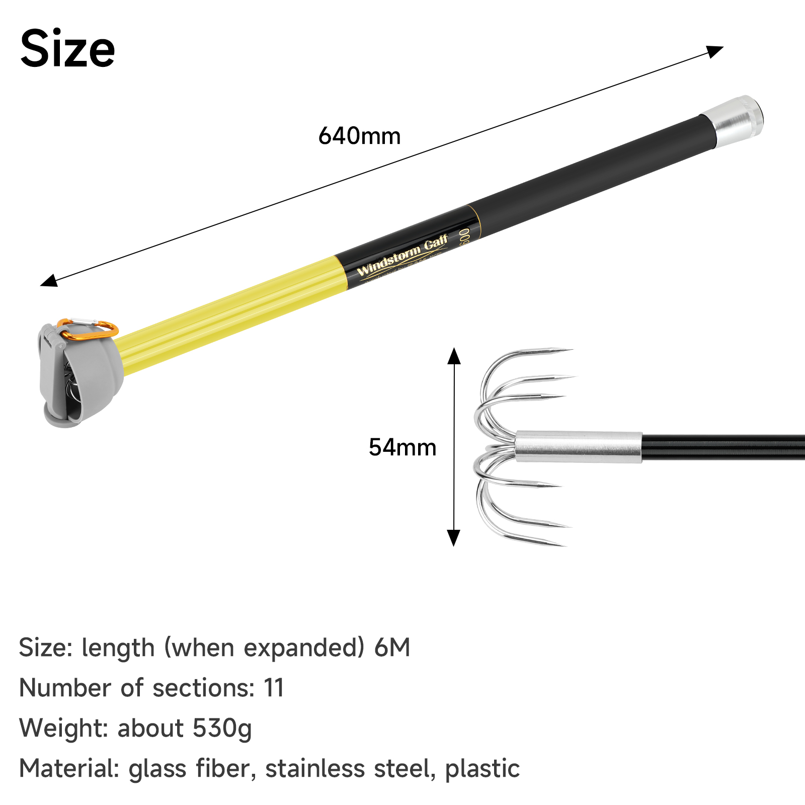 SANLIKE 6M Telescopic Squid Ro - Fishing Rod Carbon Fiber บทวิจารณ์และราคา