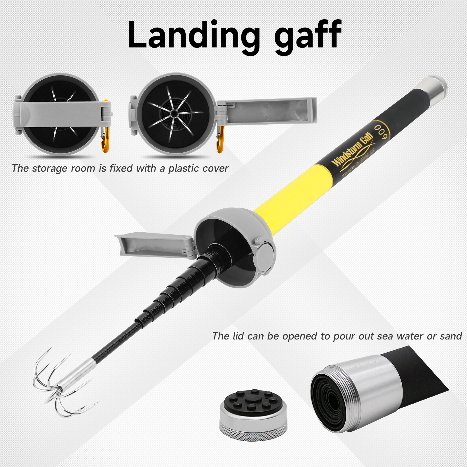 SANLIKE 6M Telescopic Squid Ro - Fishing Rod Carbon Fiber บทวิจารณ์และราคา
