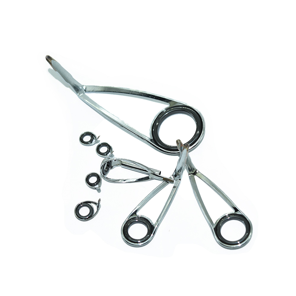 8pcs/Kit KLH Bracket Stainless - Fishing Rod Building Kit บทวิจารณ์และราคา