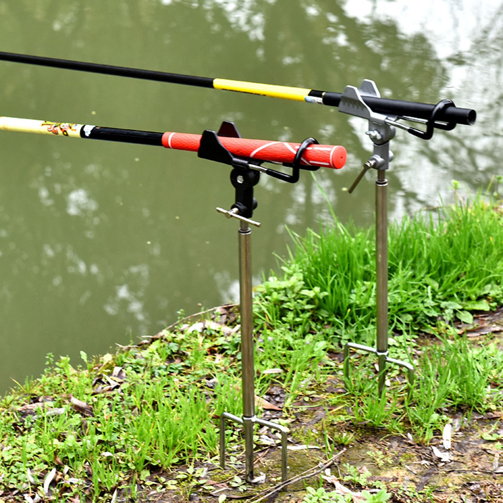 Adjustable Fishing Rod Rack St - Fishing Rod Rack บทวิจารณ์และราคา