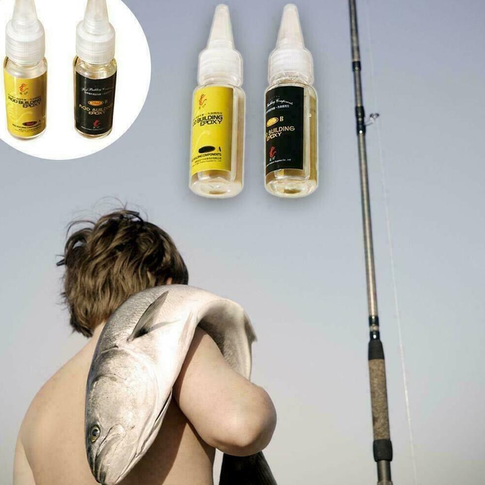 2Pcs Fishing Rod Glue Fishing  - Fishing Rod Building Kit บทวิจารณ์และราคา