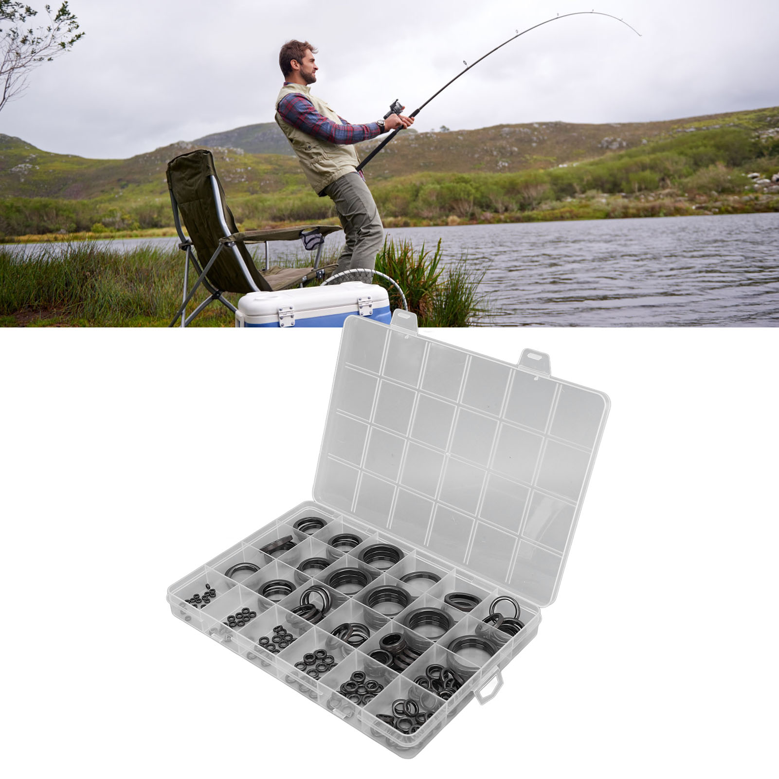 Fishing Rod Guide Repair Kit F - Fishing Rod Casting บทวิจารณ์และราคา