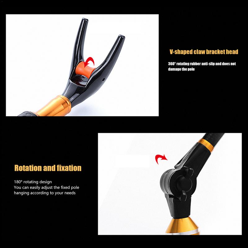 Fishing Pole Holders 360 Degre - Fishing Rod Carbon Fiber บทวิจารณ์และราคา