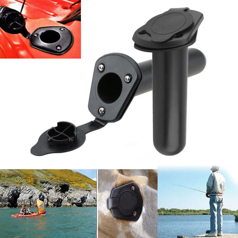 ABS Flush Mount Rod Holder for - Fishing Rod Boat บทวิจารณ์และราคา