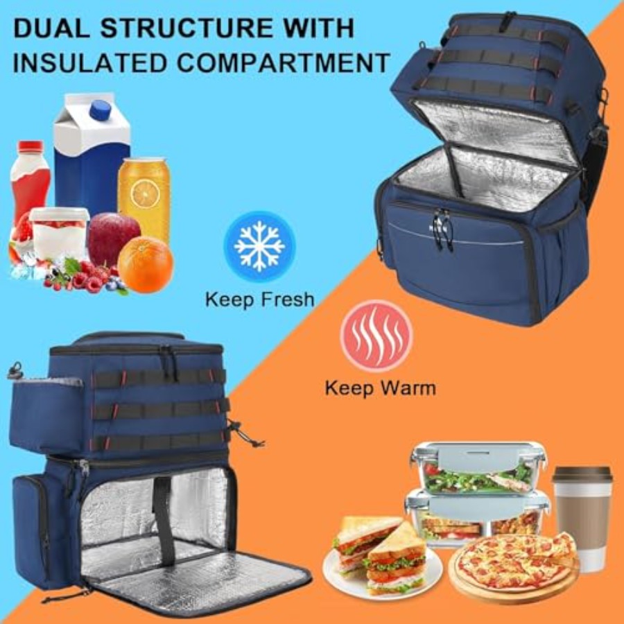 Fishing Backpack, Water Resist - Fishing Rod Holder บทวิจารณ์และราคา
