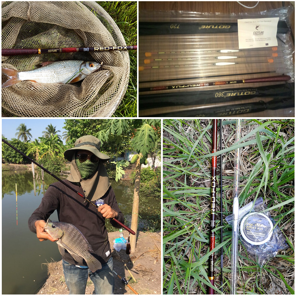 Goture Carbon Fiber Telescopic - Fishing Rod Building Kit บทวิจารณ์และราคา