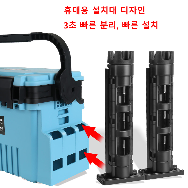 JSFUN Fishing Box Barrel Holde - Fishing Rod Case บทวิจารณ์และราคา
