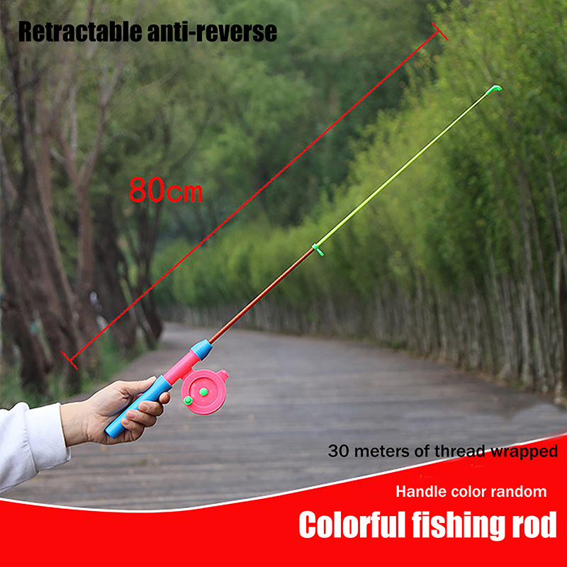 Retractable Winter Ice Fishing - Fishing Rod Spinning บทวิจารณ์และราคา