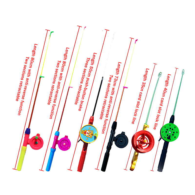 Retractable Winter Ice Fishing - Fishing Rod Spinning บทวิจารณ์และราคา
