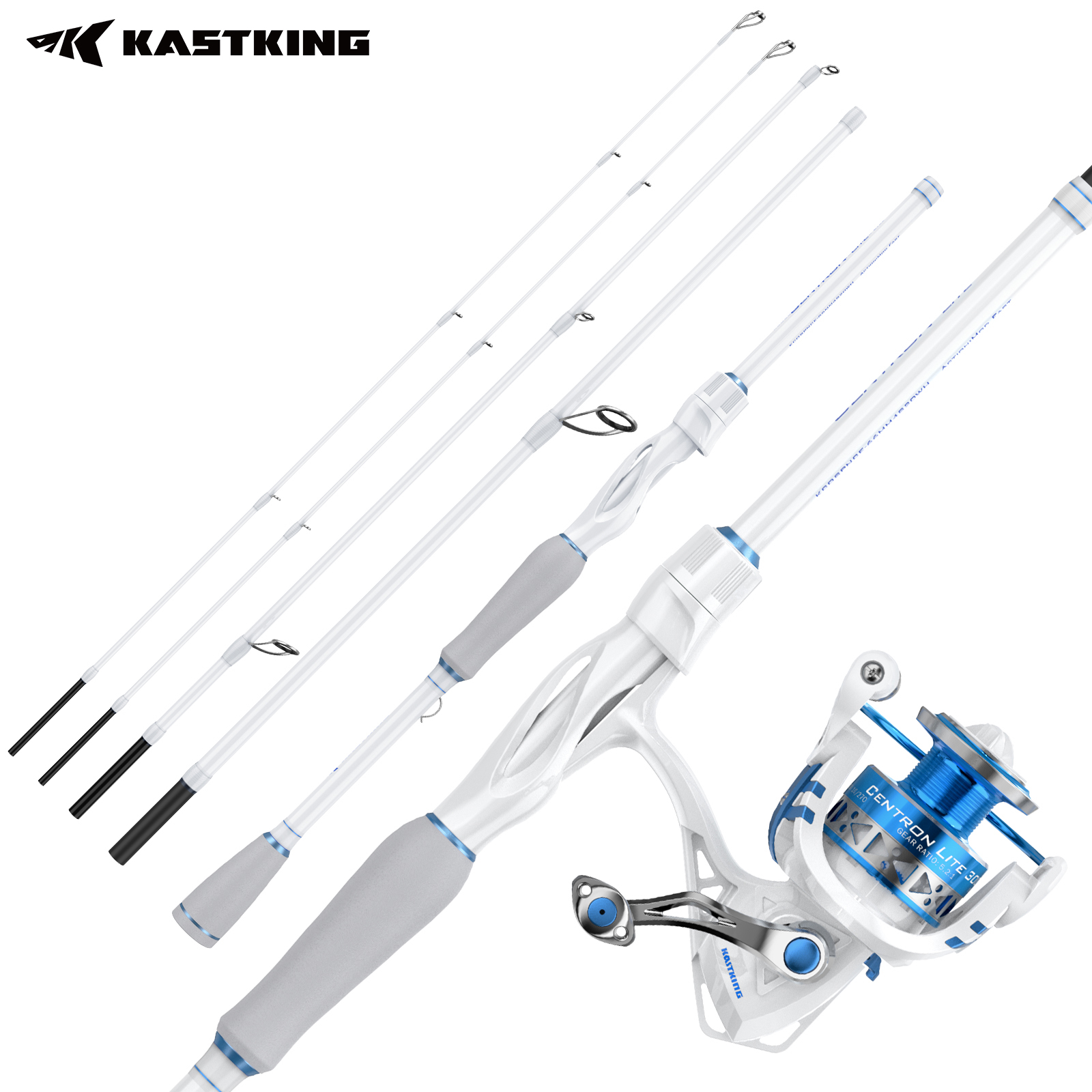 KastKing Centron Lite Travel S - Fishing Rod Spinning บทวิจารณ์และราคา
