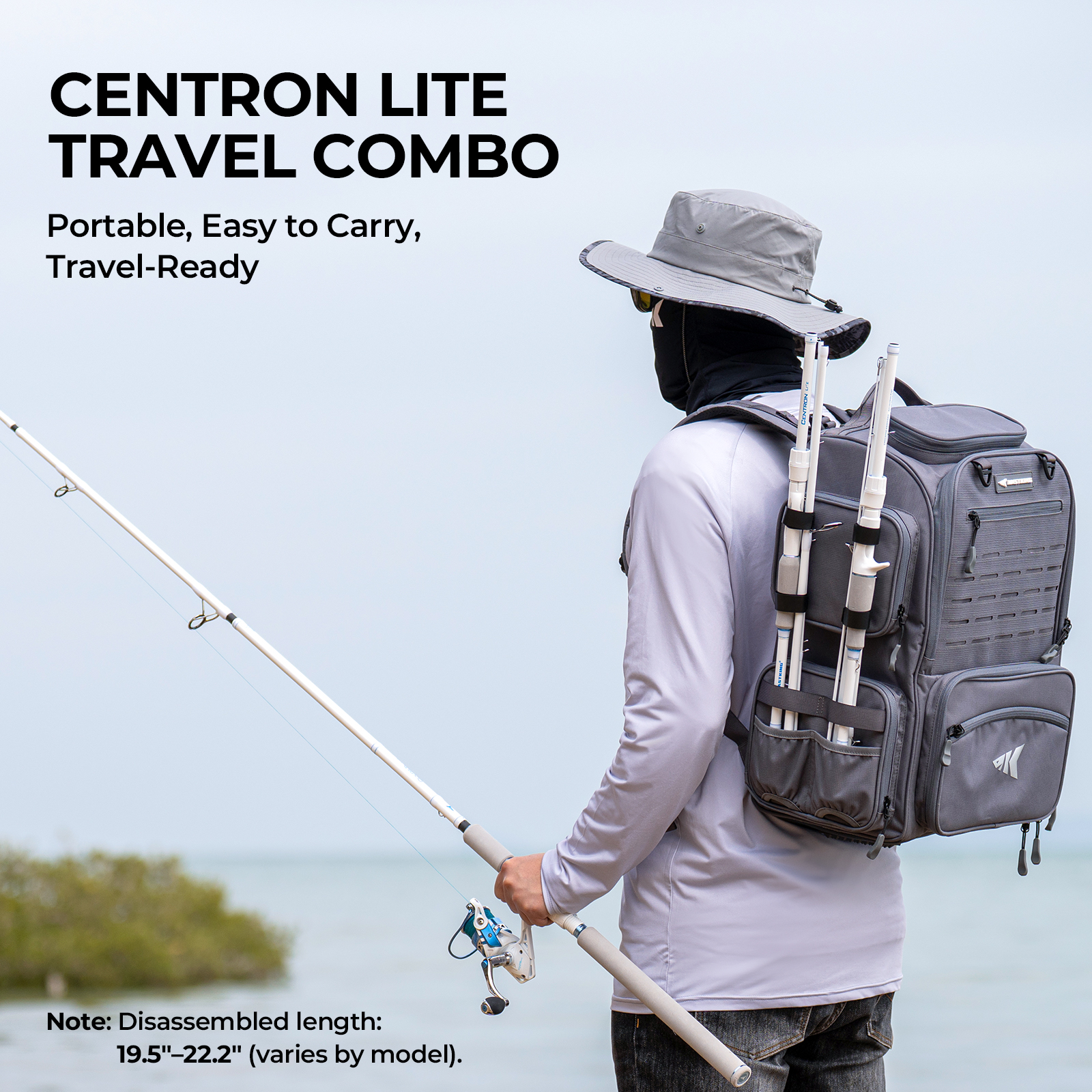 KastKing Centron Lite Travel S - Fishing Rod Spinning บทวิจารณ์และราคา