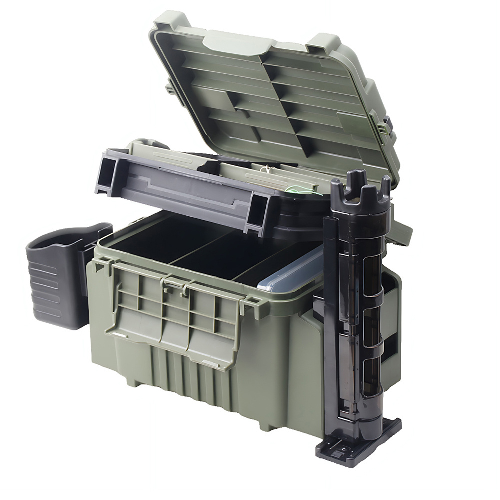 1pc Adjustable Fishing Barrel  - Fishing Rod Rack บทวิจารณ์และราคา