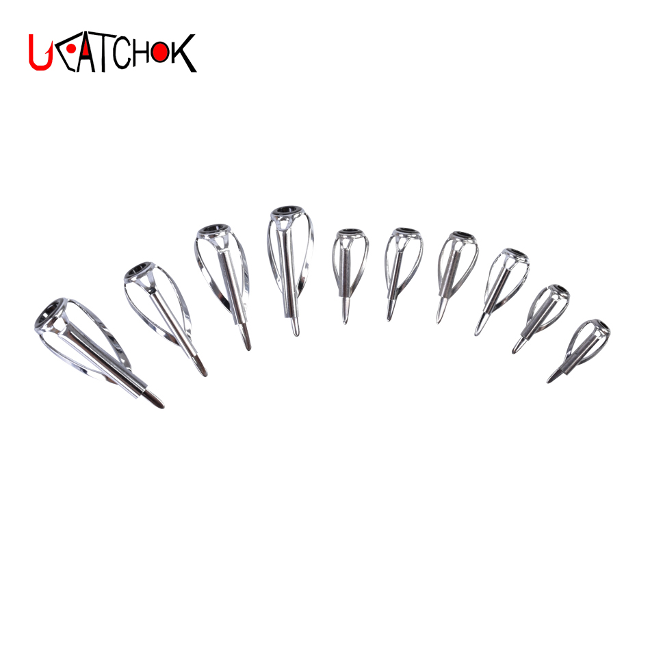 10pcs/pack top guide enhanced  - Fishing Rod Guide Replacement บทวิจารณ์และราคา