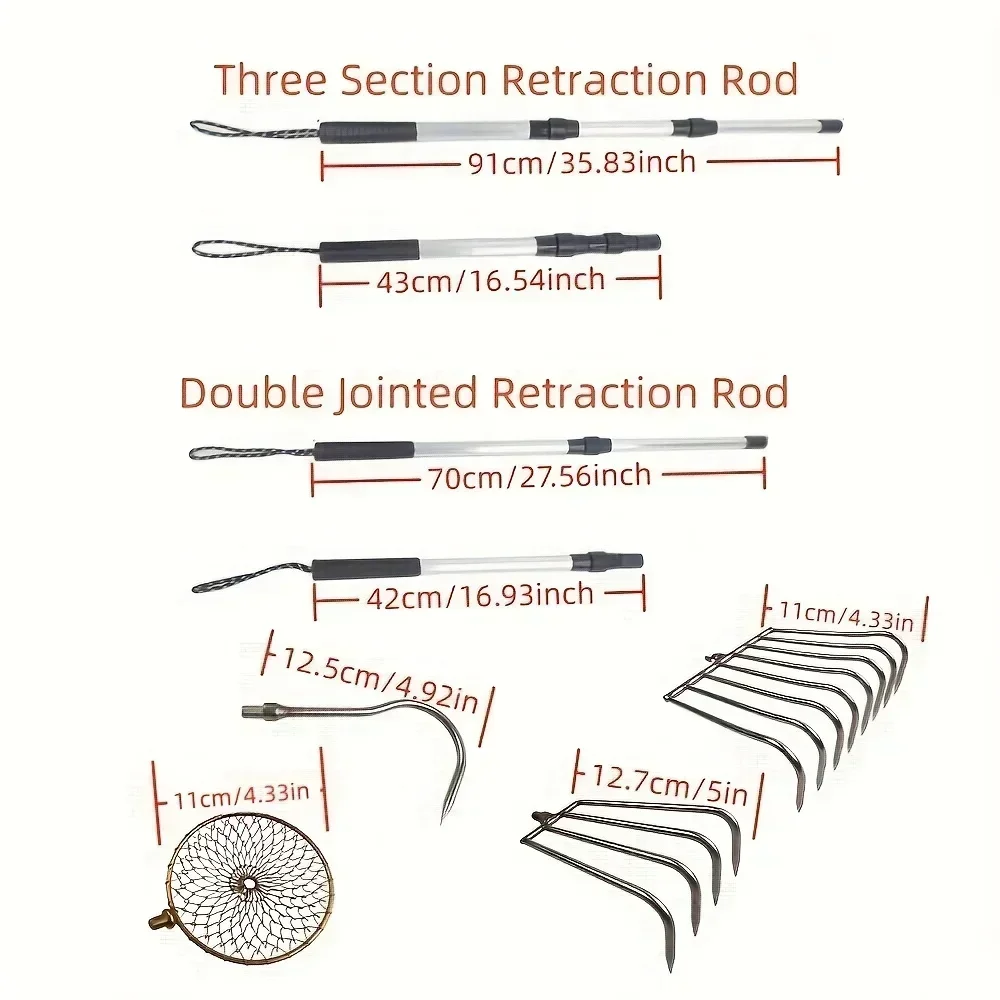 1pc JOOYOO Telescopic Aluminum - Fishing Rod Ice บทวิจารณ์และราคา