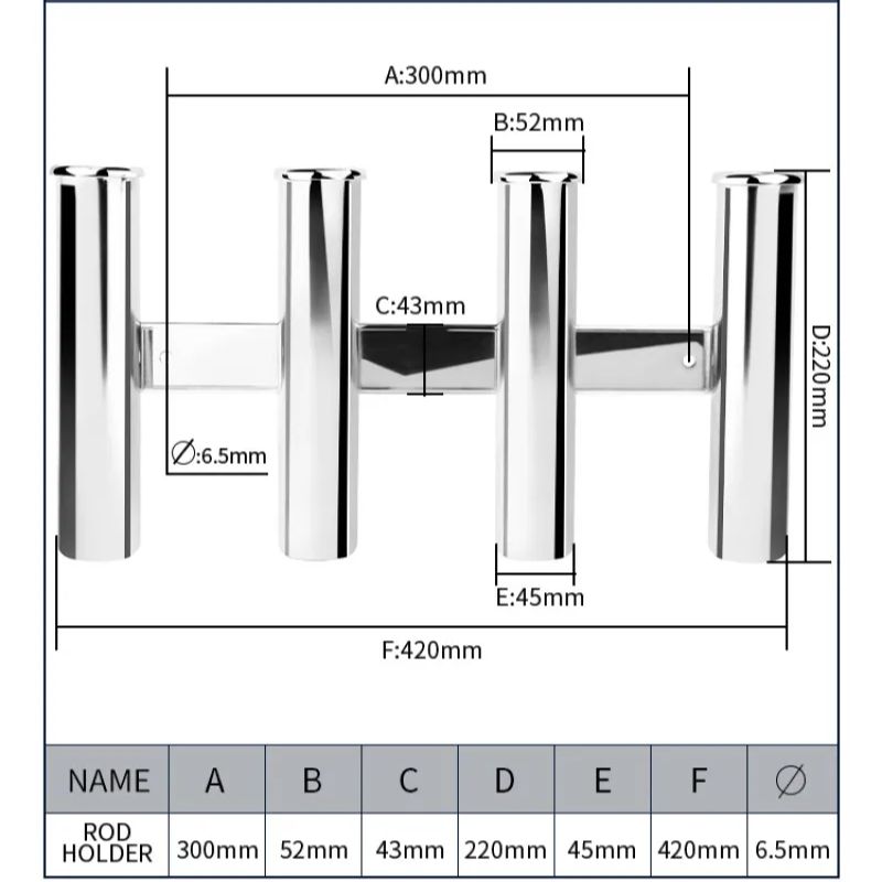 Stainless Steel 4 Tubes Rod ho - Fishing Rod Boat บทวิจารณ์และราคา
