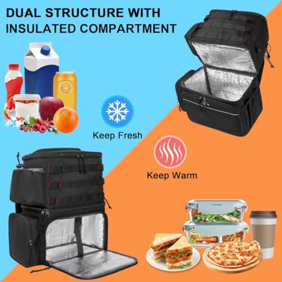 Fishing Backpack, Water Resist - Fishing Rod Holder บทวิจารณ์และราคา