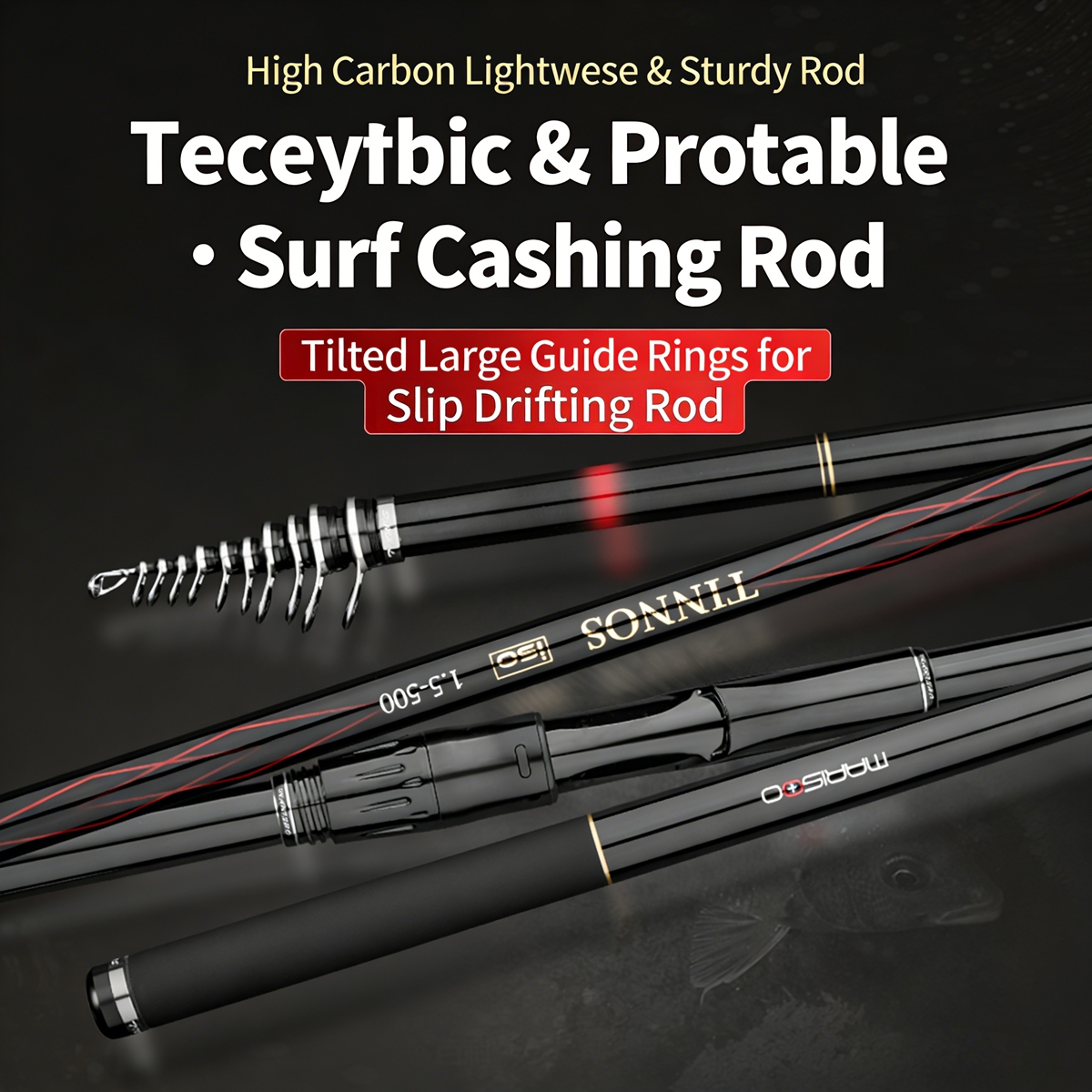 MARISOO TINNOS 30T Carbon Fibe - Fishing Rod Surf บทวิจารณ์และราคา