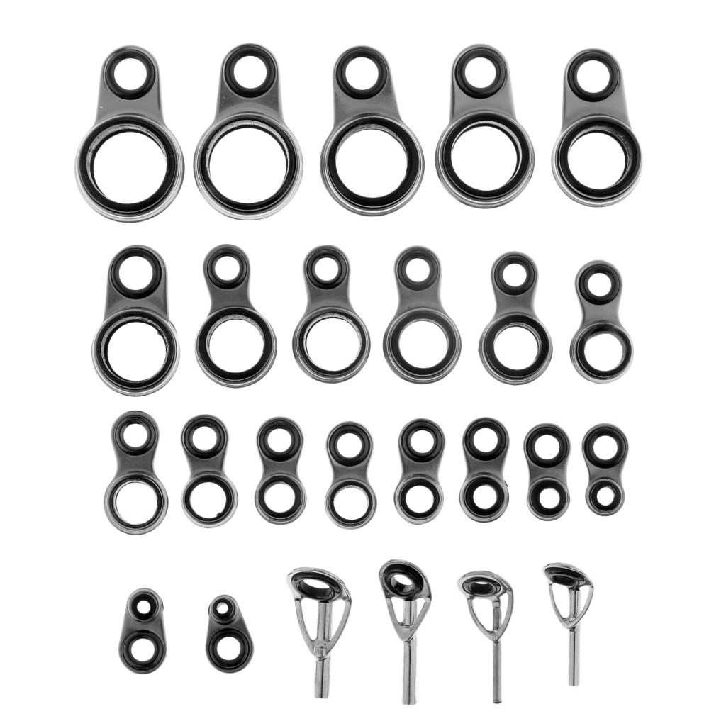 5 Pieces Fishing Rod Tip Kit S - Fishing Rod Guide Replacement บทวิจารณ์และราคา