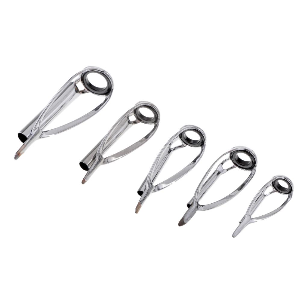 5 Pieces Fishing Rod Tip Kit S - Fishing Rod Guide Replacement บทวิจารณ์และราคา